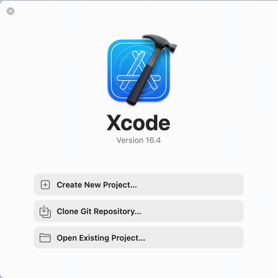 xcodeCreate