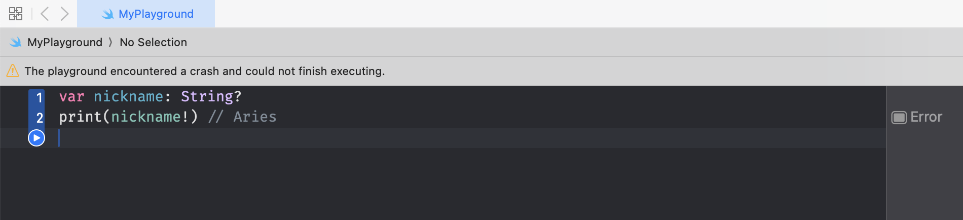 optional